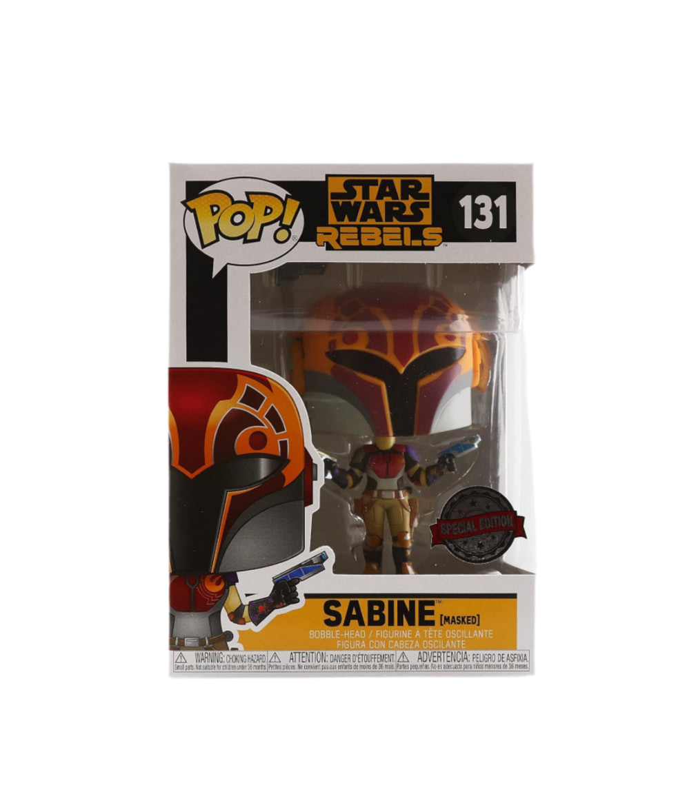 Funko Pop! Star War Rebels : Sabine (Masked) #131 (Exclusive)