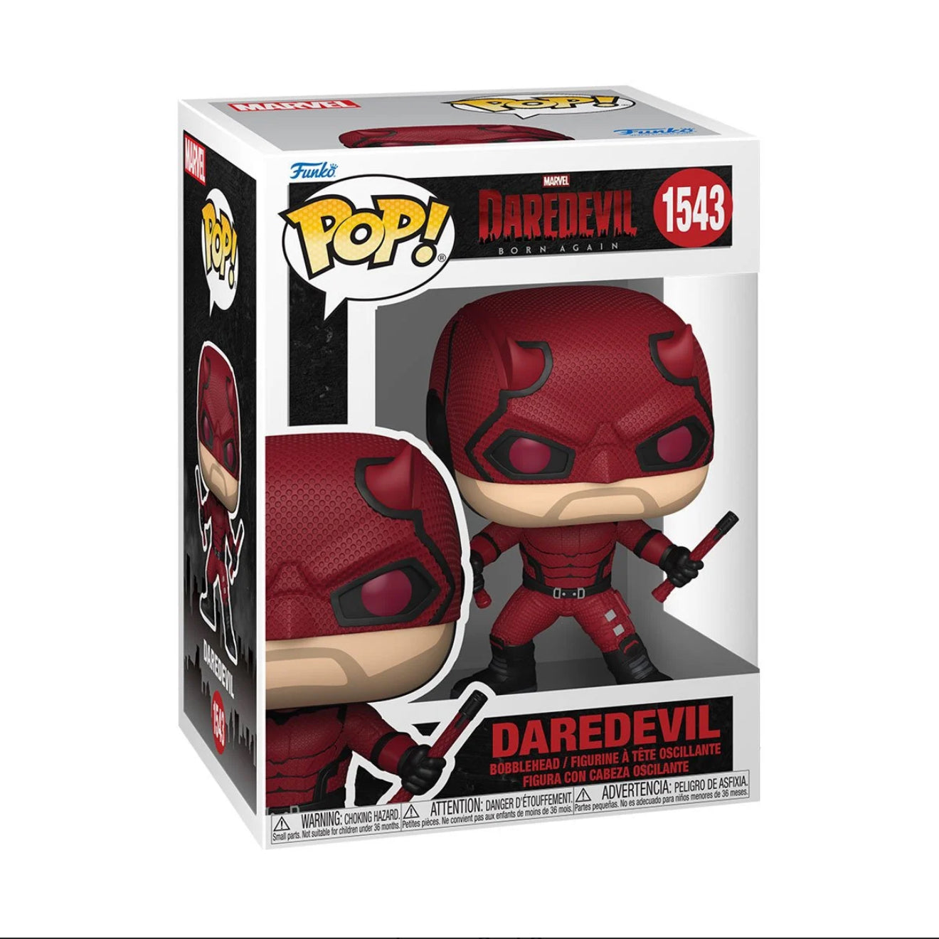 Pre-Order: Funko Pop! Born Again Daredevil with Nunchucks #1543