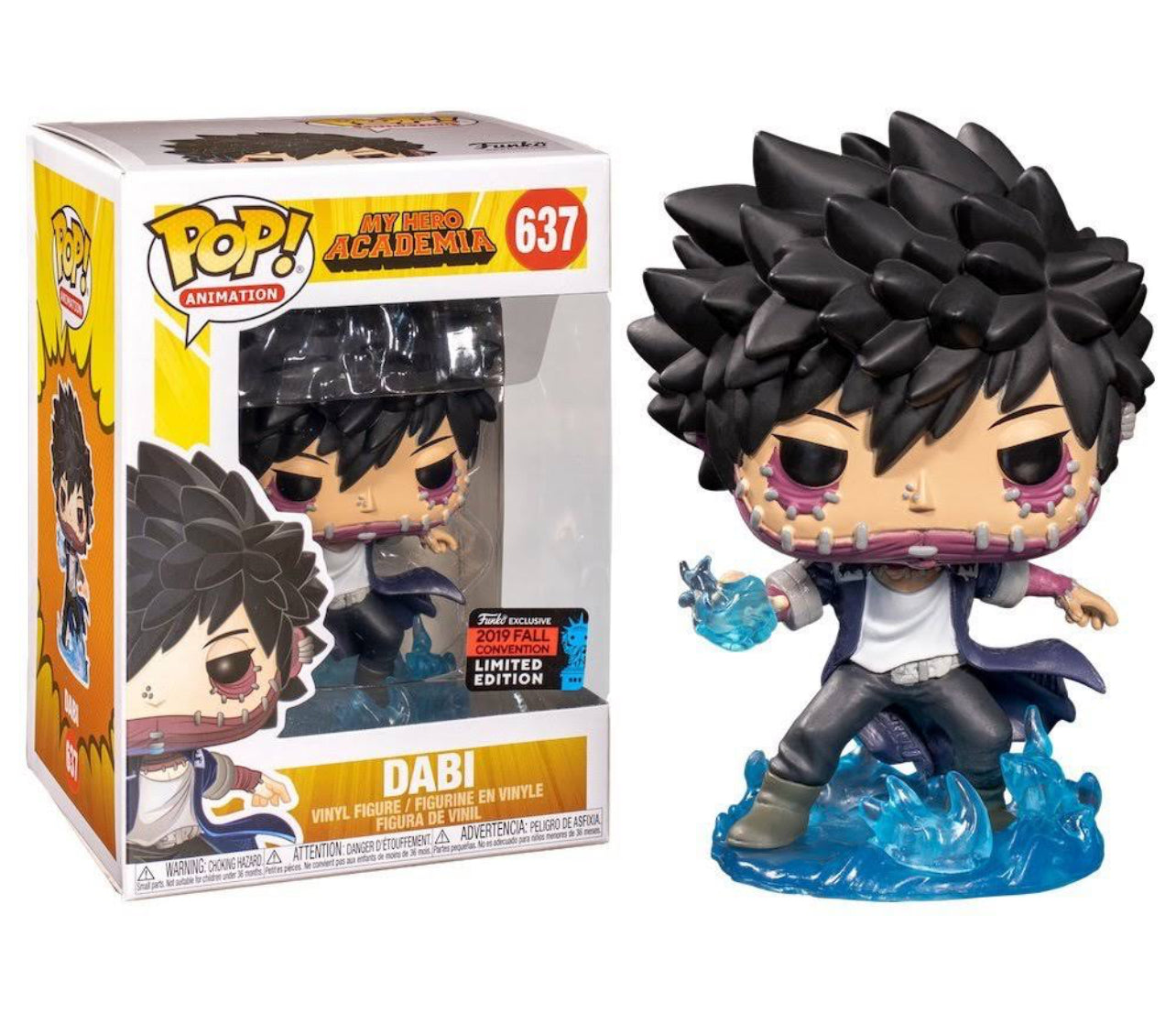 Funko Pop! Anime: My Hero Academia: Dabi #637 (Shared Sticker)