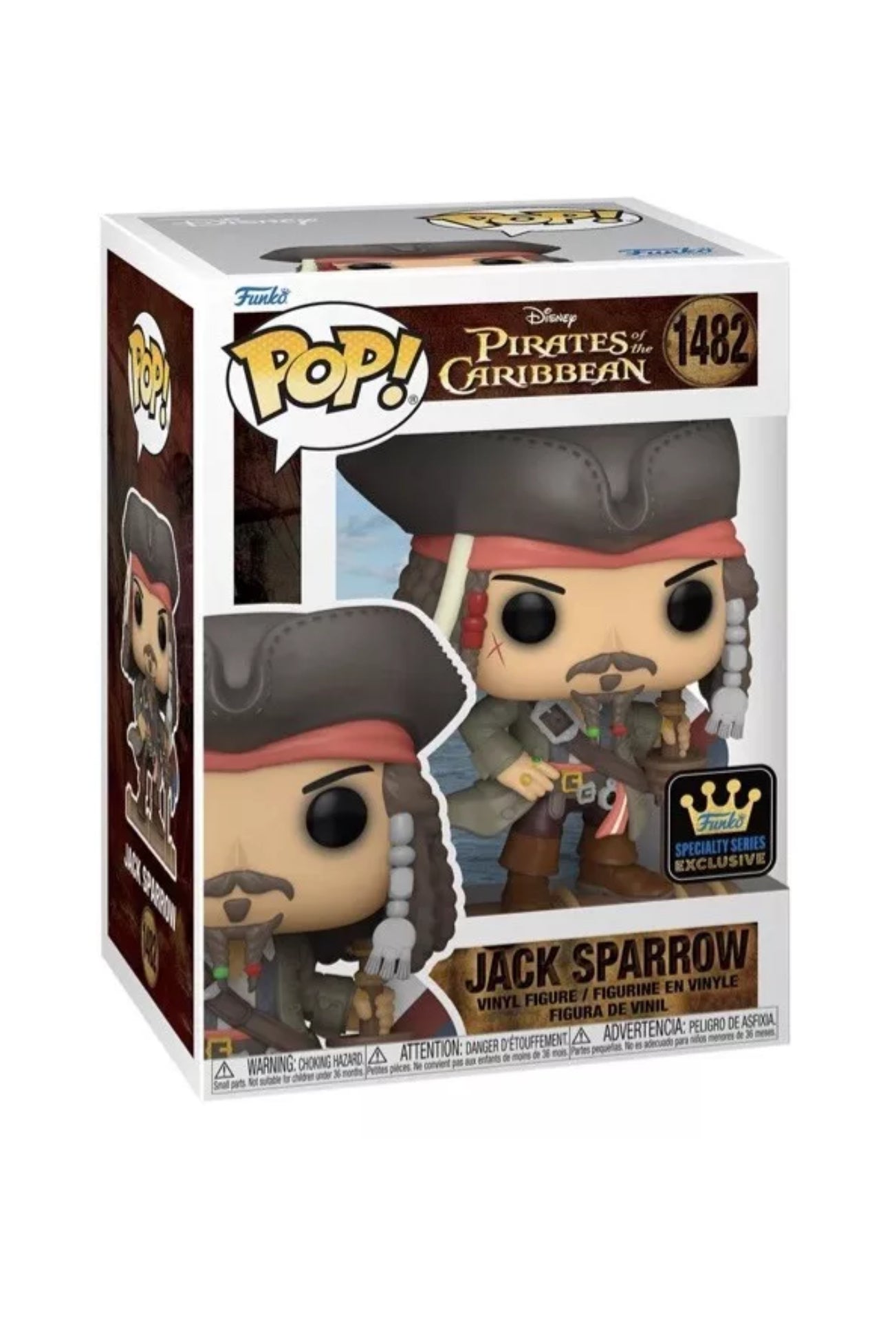 Funko Pop! Pirates of the Caribbean Jack Sparrow (Opening) #1482
