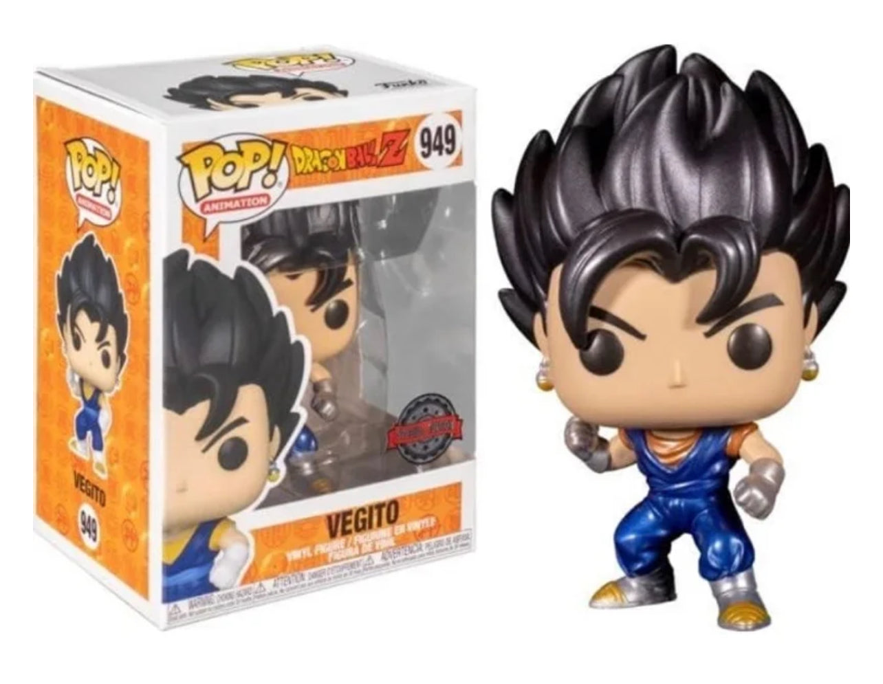 Funko Pop Dragonball Z Vegito Metallic 949 Special Edition