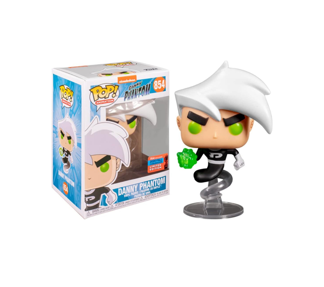 Funko Pop! Danny Phantom (NYCC Official Sticker) Exclusive #854