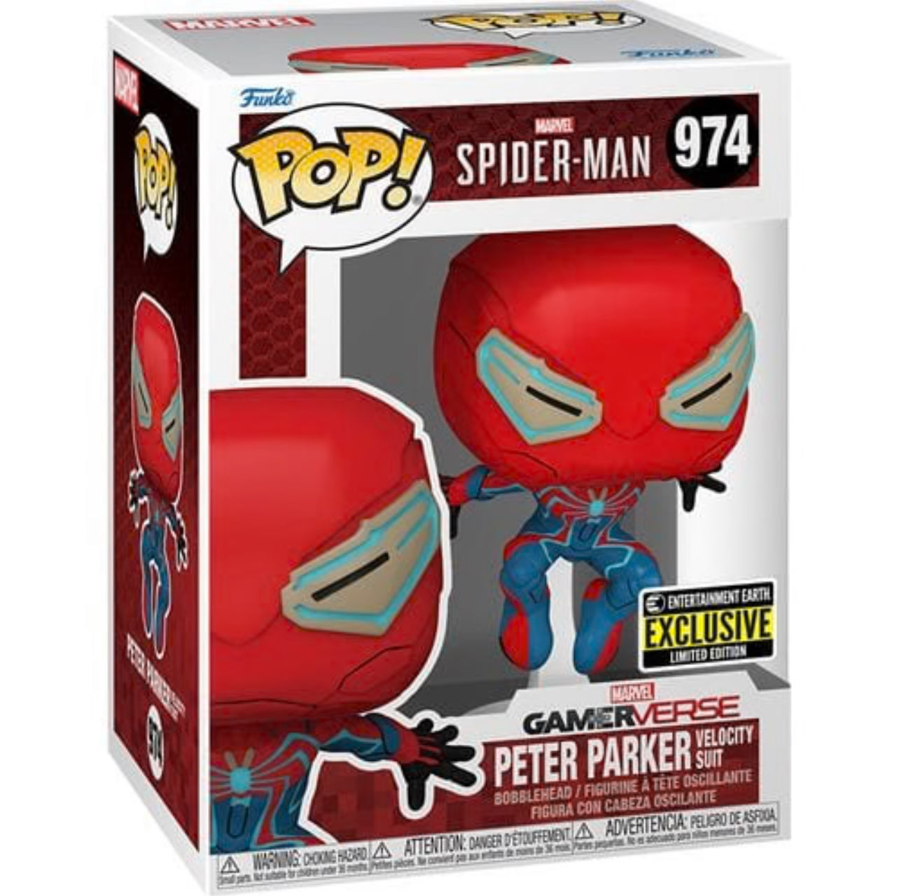 Funko Pop! Spider-Man 2 Peter Parker Velocity Suit #974