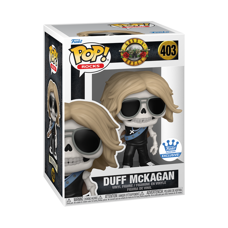 Funko Pop! Rocks Guns N Roses Duff McKagan (Skeleton) #403