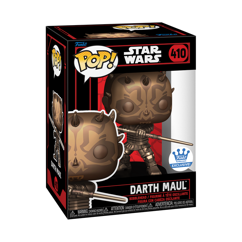 Funko Pop! Star Wars Darth Maul (Bronze) #410
