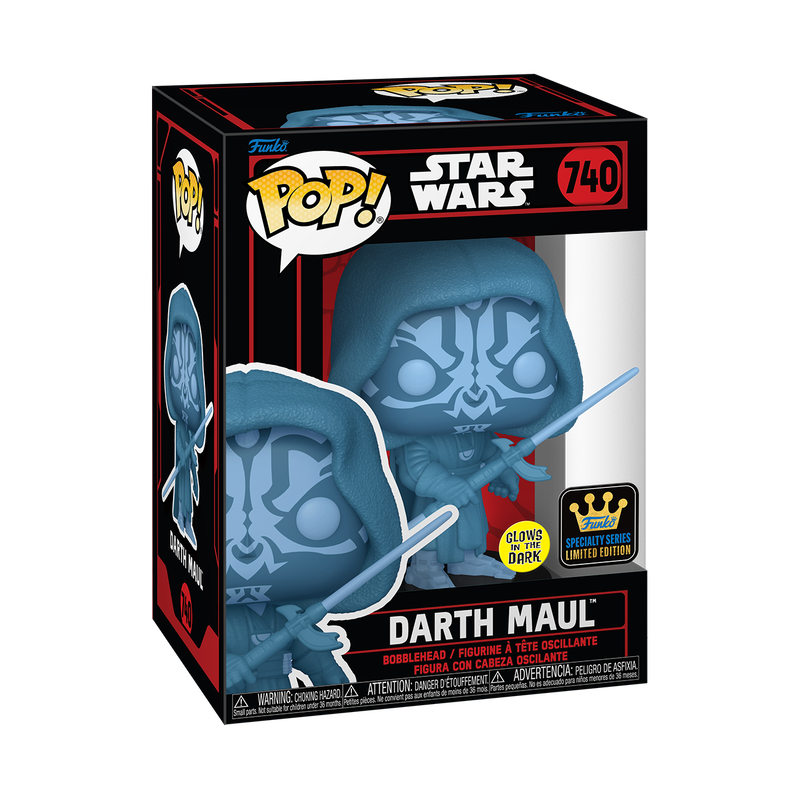 Funko Pop! Star Wars Darth Maul (Glow) #740