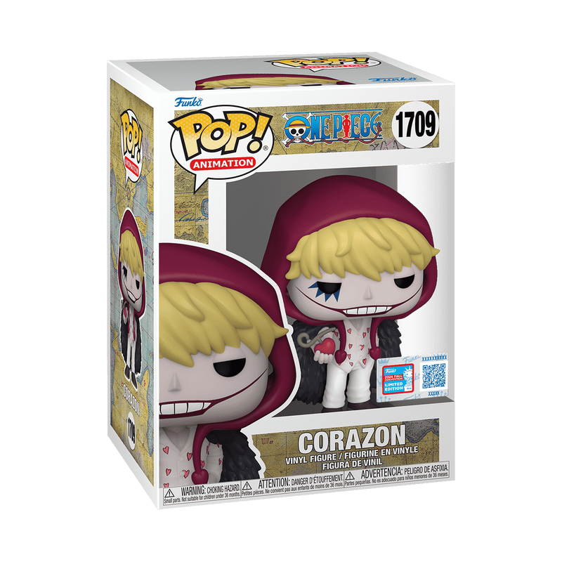 Funko Pop! One Piece Corazon (With Devil Fruit) #1709 (Nycc)