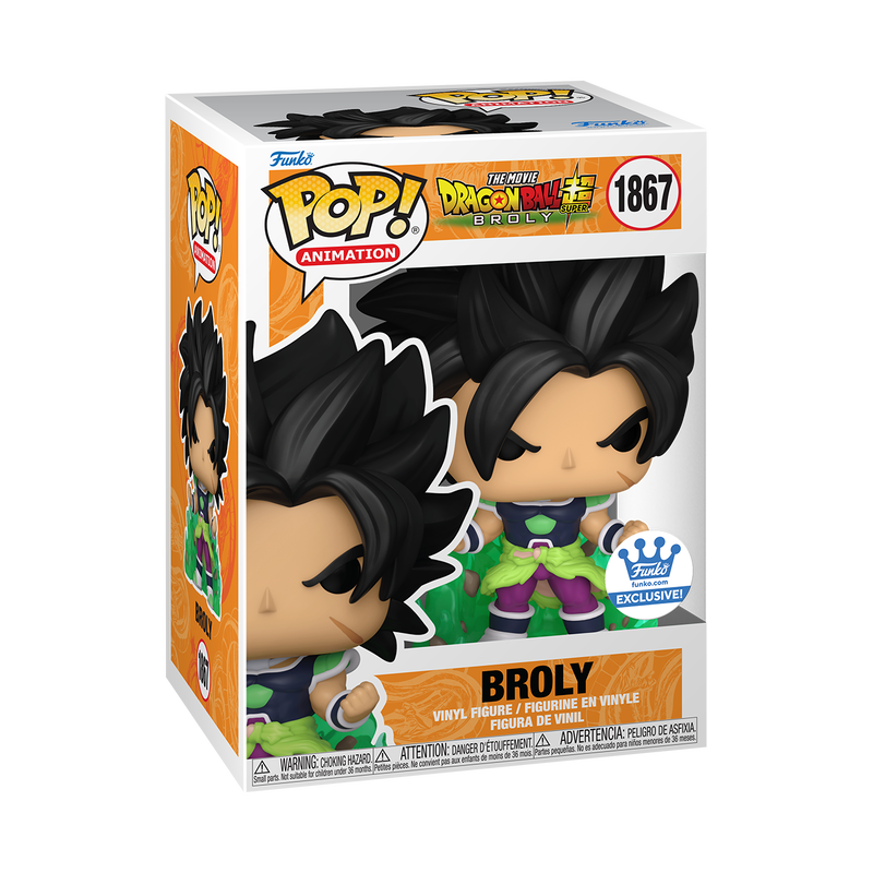 Funko Pop! DBSB: Broly (Enraged) #1867 (Exclusive)