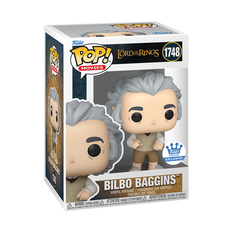 Funko Pop! The Lord of The Rings : Bilbo Baggins (Common) #1748 (Exclusive)