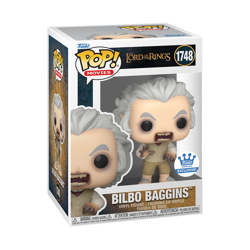 Funko Pop! The Lord of The Rings : Bilbo Baggins (Chase) #1748 (Exclusive)