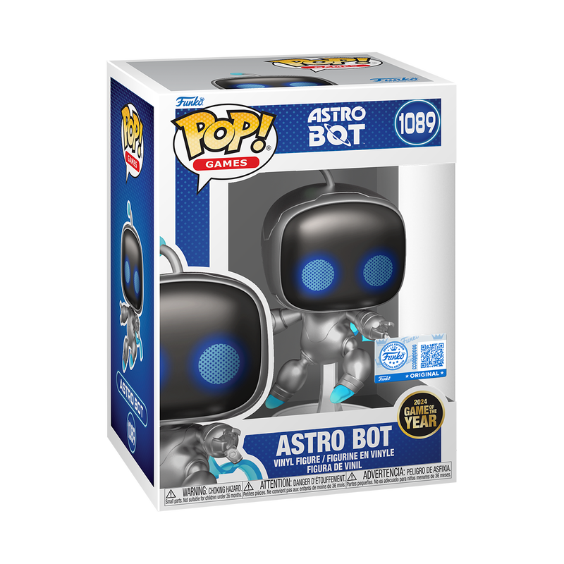 Pre-Order: Funko Pop! Astro Bot With Pop(2024 Game of The Year) #1089 (Exclusive)