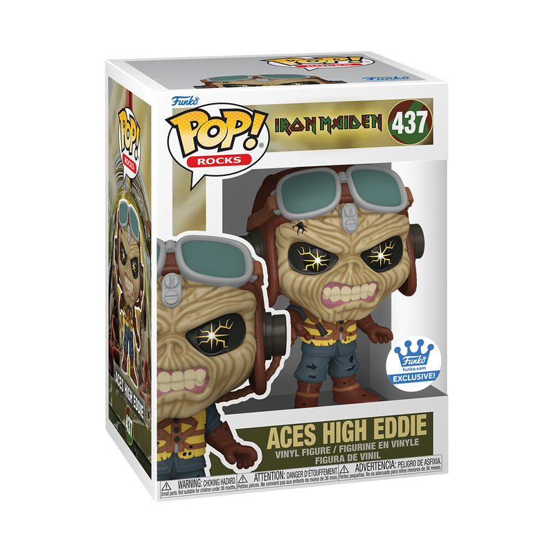 Funko Pop! Aces High Eddie #437 Iron Maiden (Exclusive)