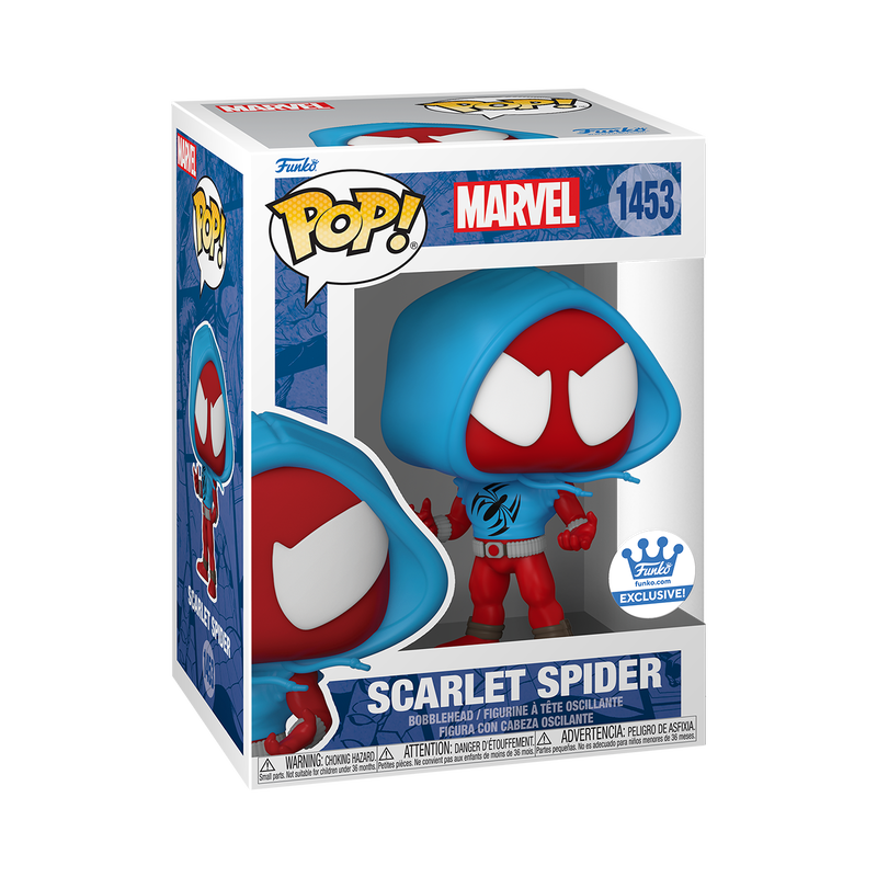 Funko Pop! Marvel Scarlet Spider with Hoodie #1453 (Exclusive)
