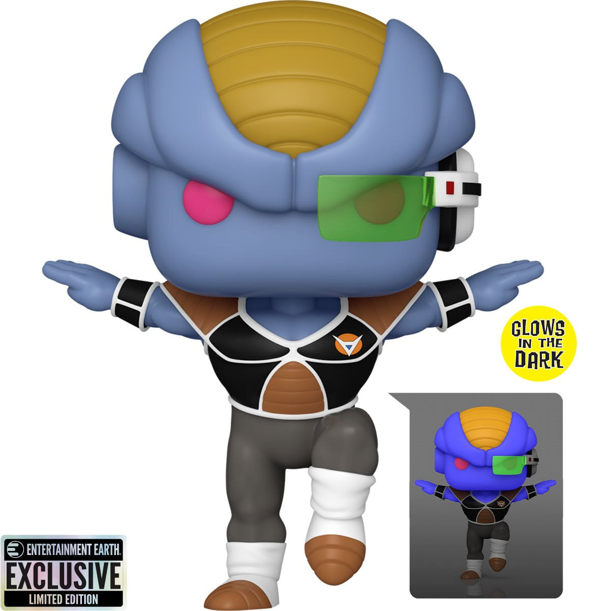 Funko Pop! Dragon Ball Z Burter (Glow) #1494 (Exclusive)