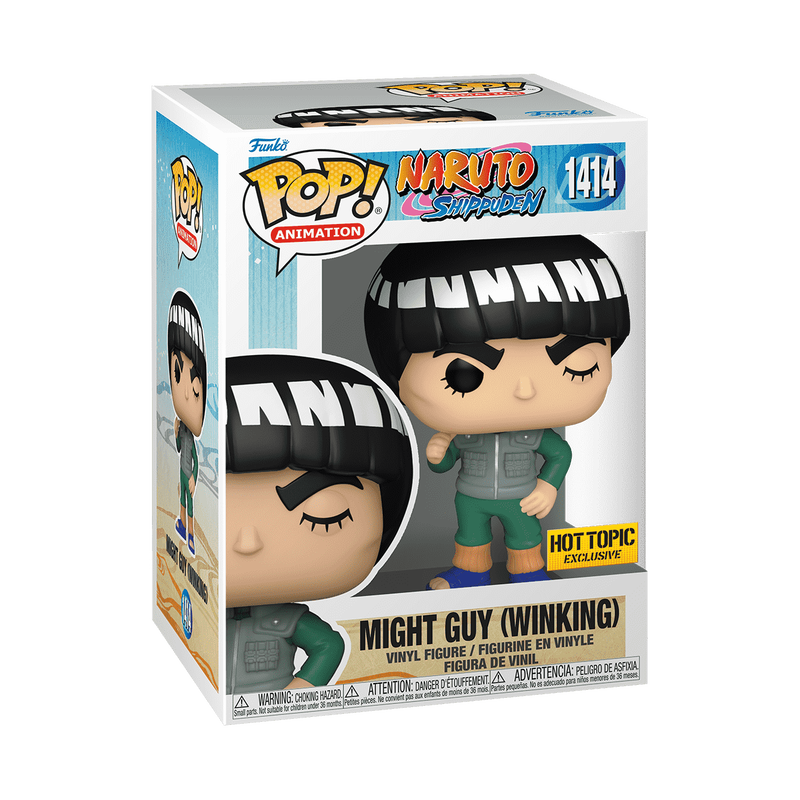 Funko Pop! Naruto Shippuden Might Guy (Winking) #1414 (Exclusive)