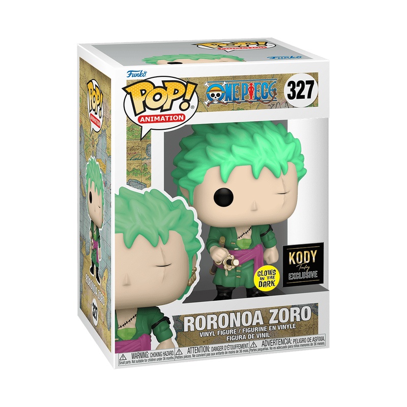 Funko Pop! One Piece - Roronoa Zoro (Glow) #327 (Exclusive)