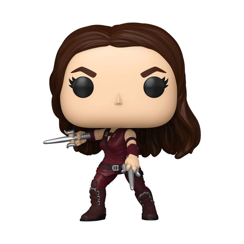 Funko Pop! Deadpool & Wolverine: Elektra With Sai (Metallic) #1498 (Exclusive)