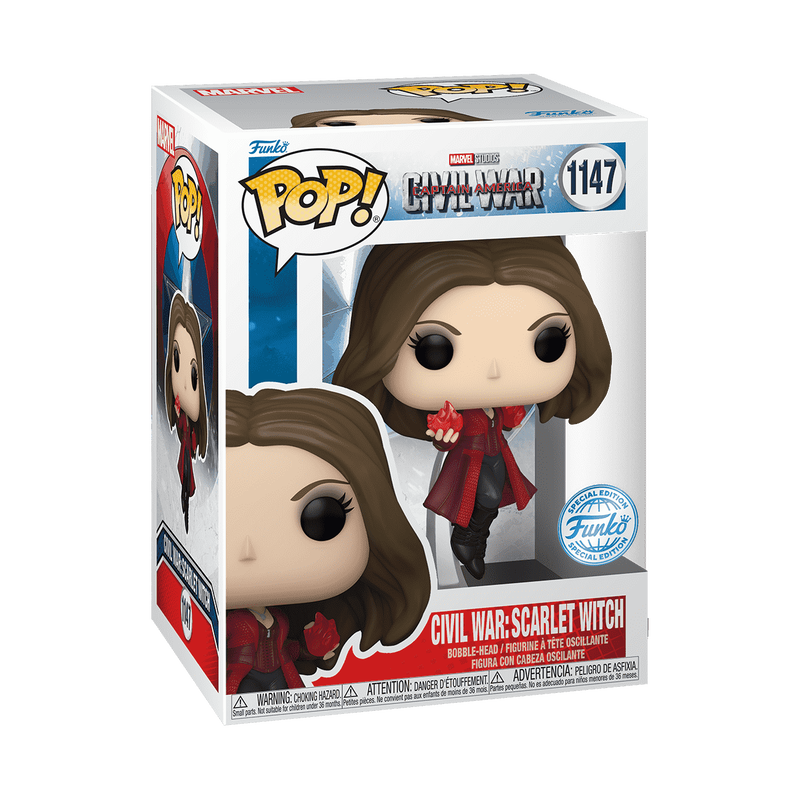 Funko Pop! Marvel - Civil War : Scarlet Witch #1147 (Special Edition)