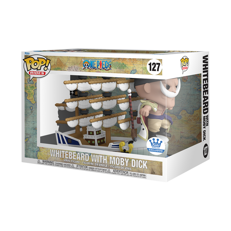 Funko Pop! One Piece Rides Deluxe Whitebeard With Moby Dick #127 (Exclusive)