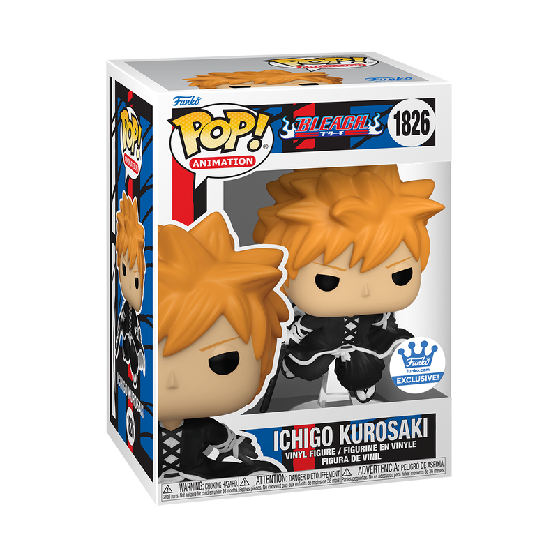Funko Pop! Bleach : Ichigo Kurosaki (GETSUGA TENSHŌ TECHNIQUE) #1826 (Exclusive)