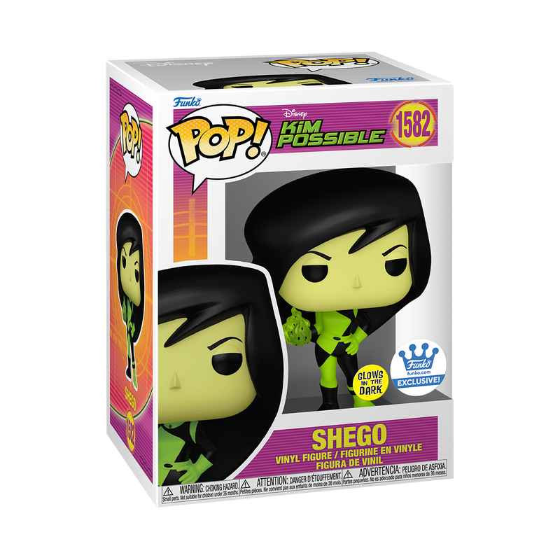 Funko Pop! Disney Kim Possible : Shego (Glow) #1582