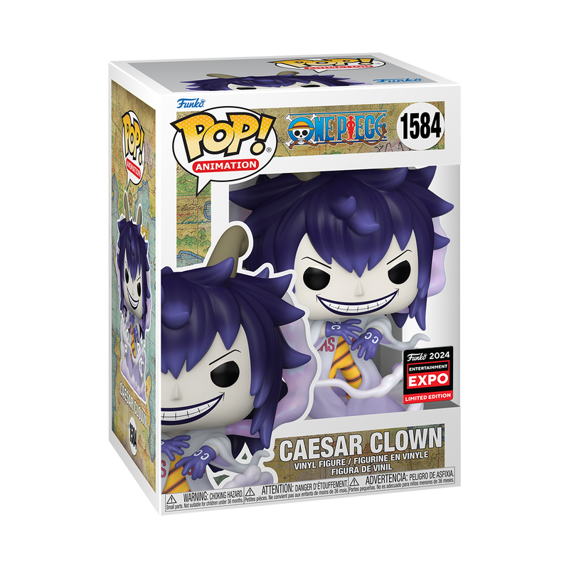 Funko Pop! One Piece Caesar Clown #1584 C2E2 Shared Exclusive