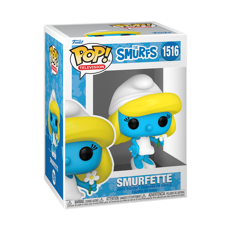 Funko Pop! The Smurfs - Smurfette with Flower #1516