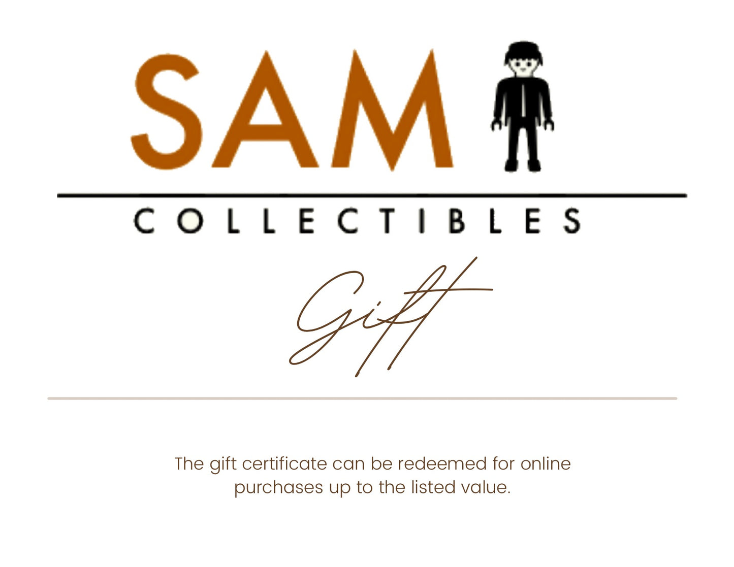 Sam Collectibles Gift Cards