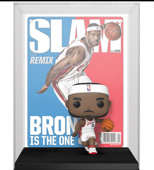 NBA SLAM LeBron James Funko Pop! Cover Figure #19