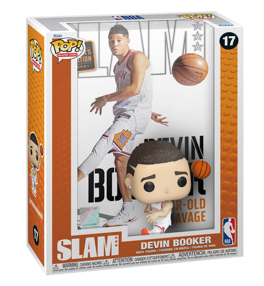 NBA SLAM Devin Booker Funko Pop! Cover Figure #17 with Case