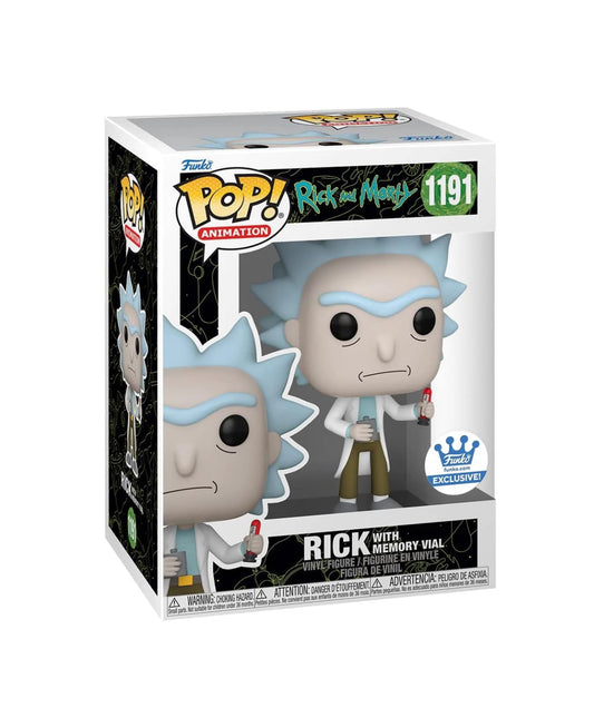 Funko Pop! Animation Rick and Morty - Rick with Memory Vial #1191 (Exclusive)