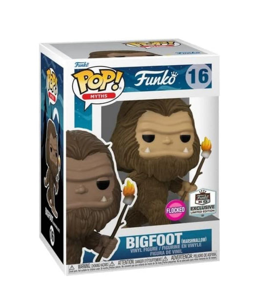 Funko Pop! Myths BigFoot with Marshmallow (Flocked) Funko HQ #16