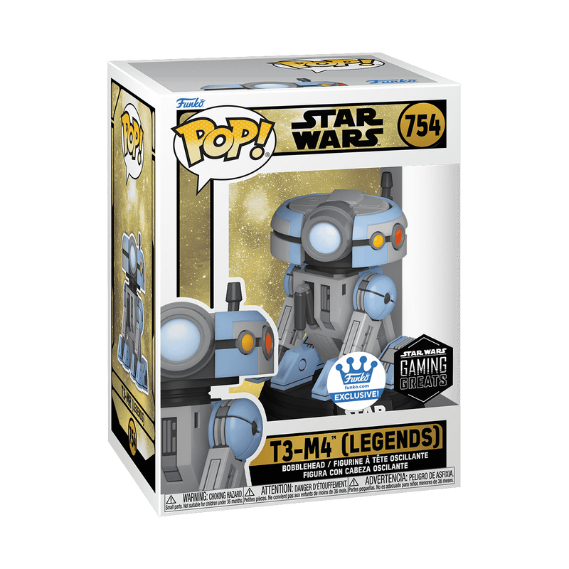 Funko Pop! Star Wars : T3-M4 (Legends) #754(Exclusive)