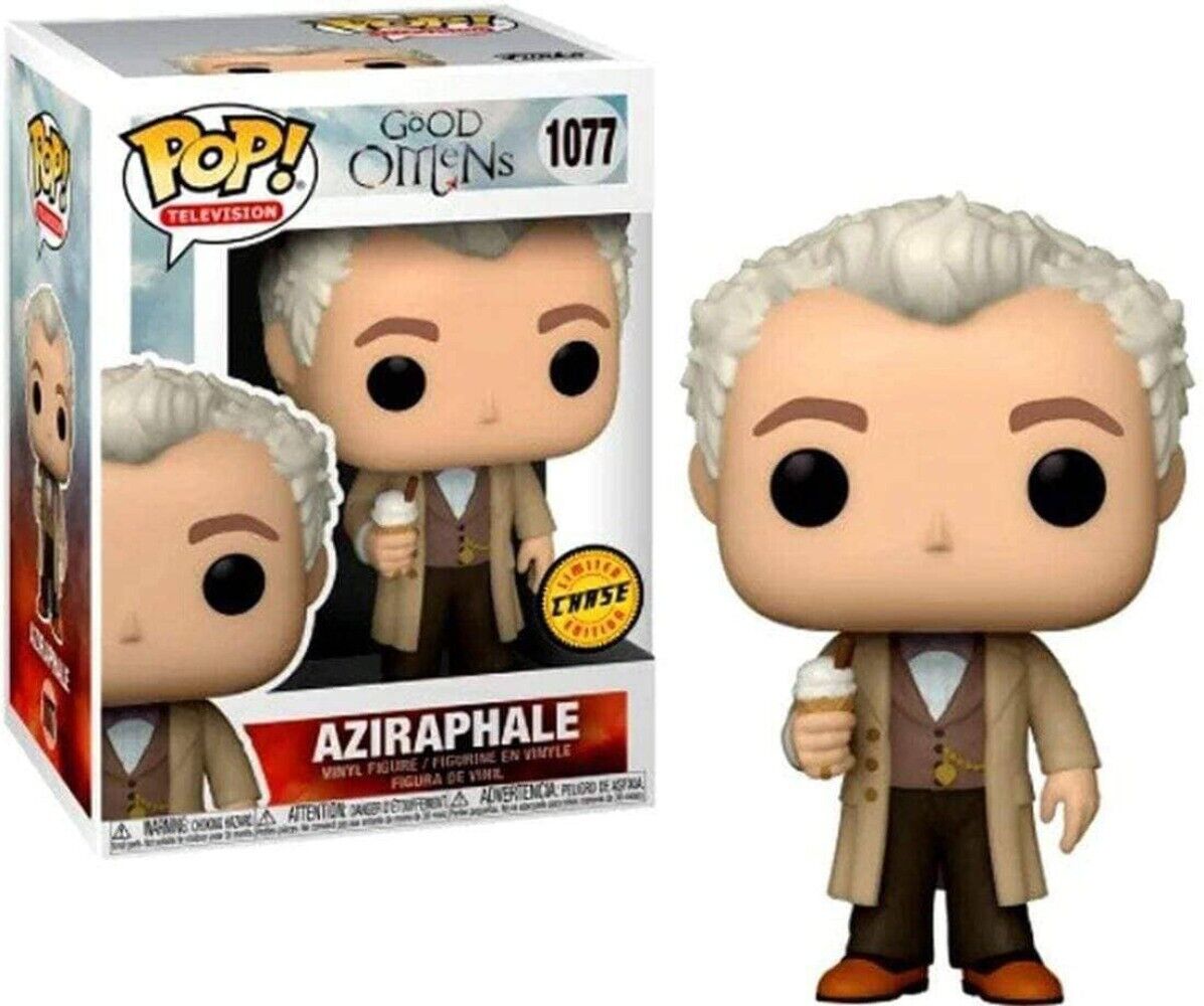 Funko Pop! Good Omens: Aziraphale with Book #1077(Chase)