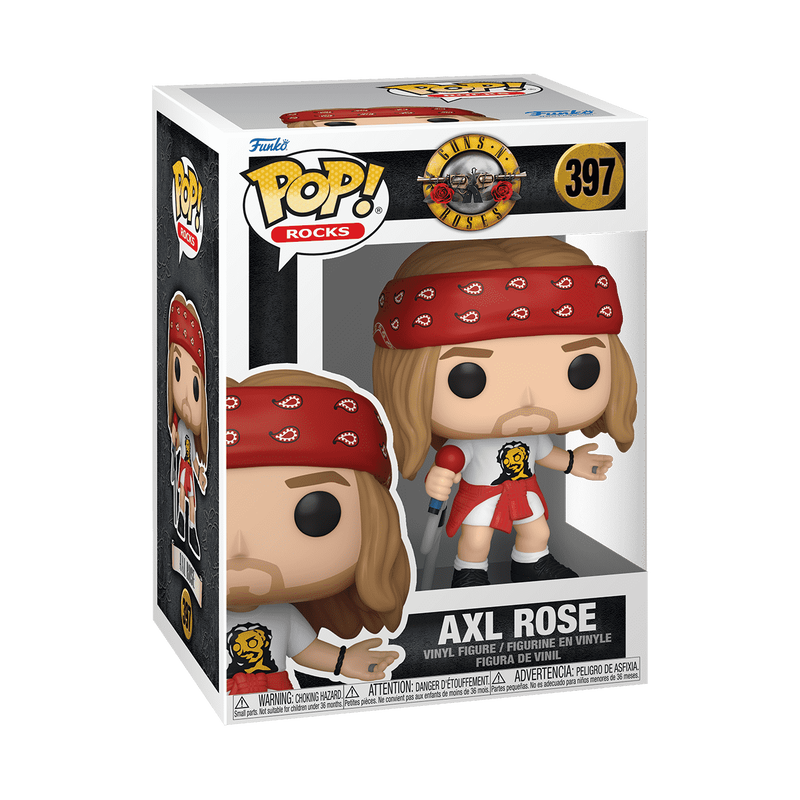 Funko Pop! Axl Rose With Red Bandana #397