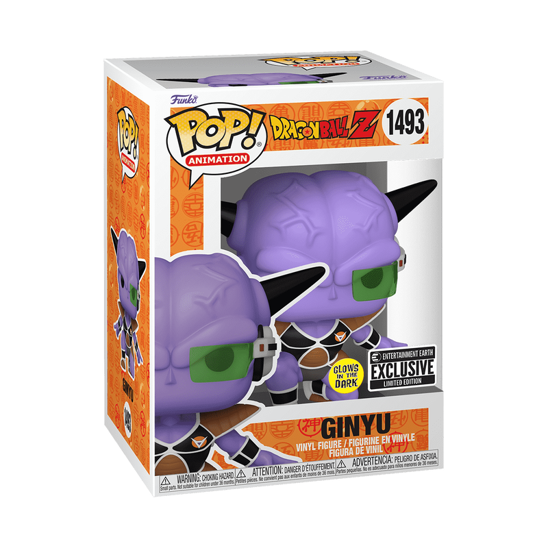 Funko Pop! Dragon Ball Z Ginyu (Glow) #1493