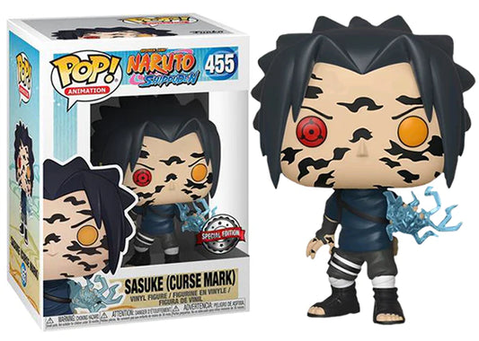 Funko Pop Naruto : Sasuke (Curse Mark) #455 Vinyl Special Edition