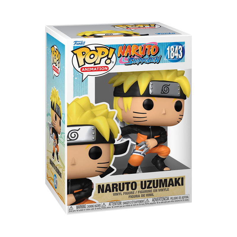 Funko Pop! Naruto: Shippuden Naruto Uzumaki with Shuriken #1843