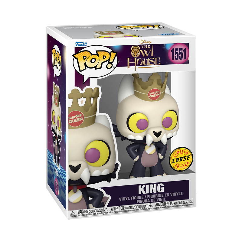 Funko Pop! Disney's The Owl House - King #1551 (Chase)