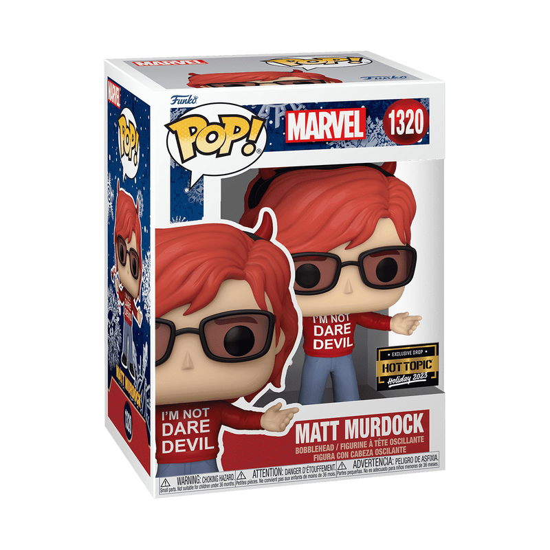 Funko Pop! Marvel - Matt Murdock #1320 (in I'm not Daredevil Sweater)