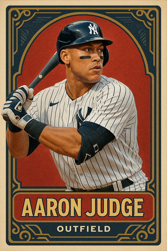 Aaron Judge Double-Sided HOLO Trading Card – Limited Edition! +sleeve protector
