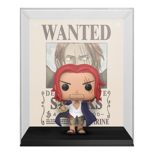 Funko Pop! One Piece 1401 Shanks Wanted Poster C2E2 Shared Exclusive